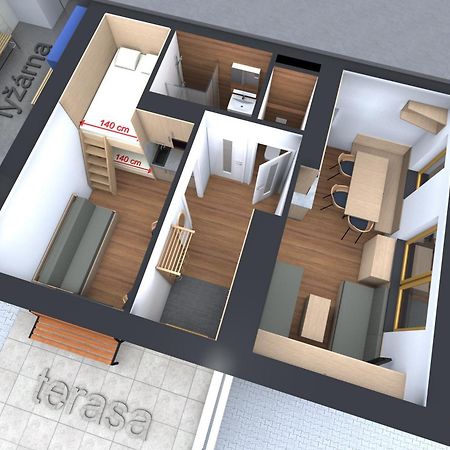 U Králíka, apartmán E Dolní Morava Exterior foto