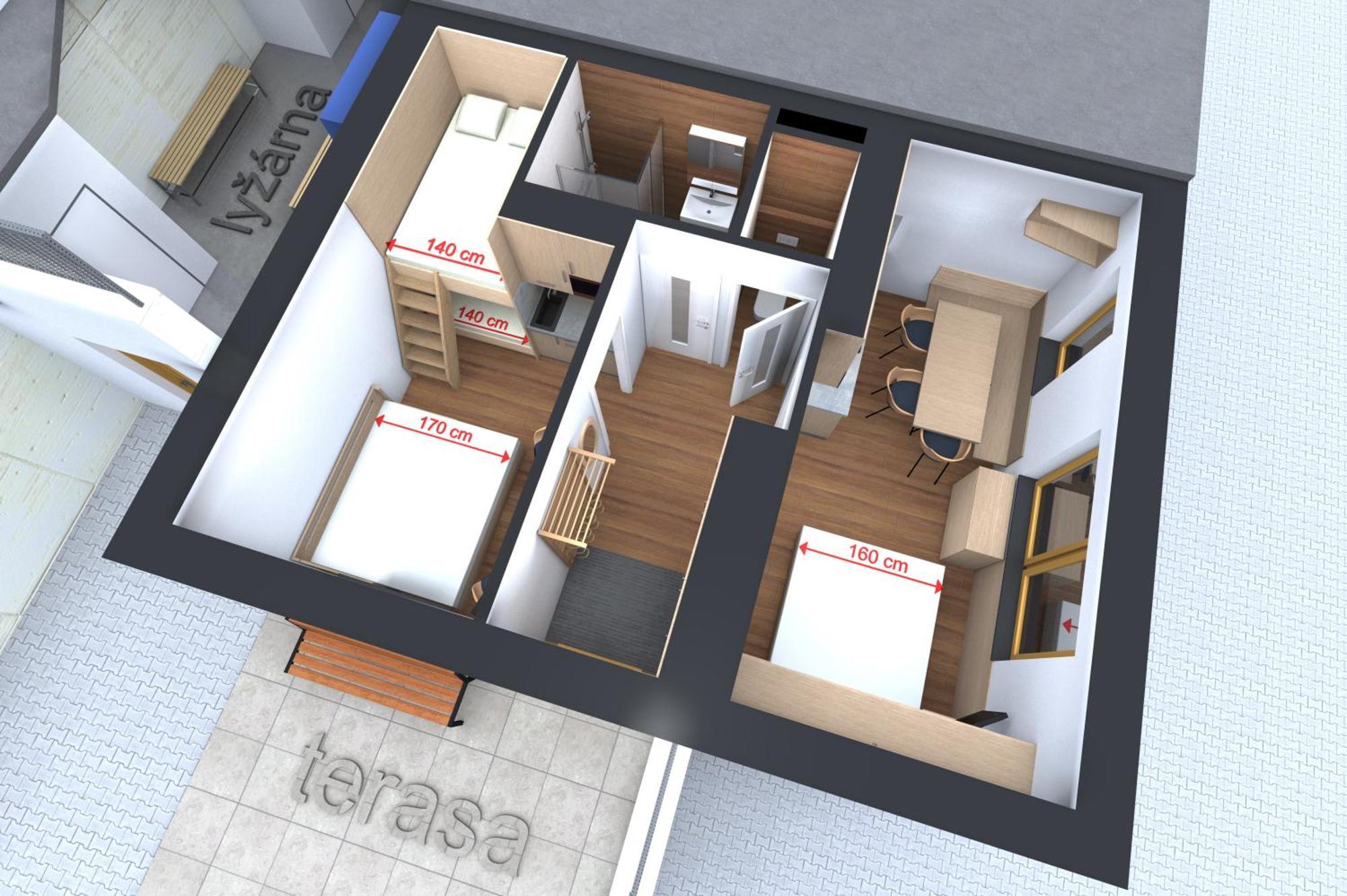 U Králíka, apartmán E Dolní Morava Exterior foto